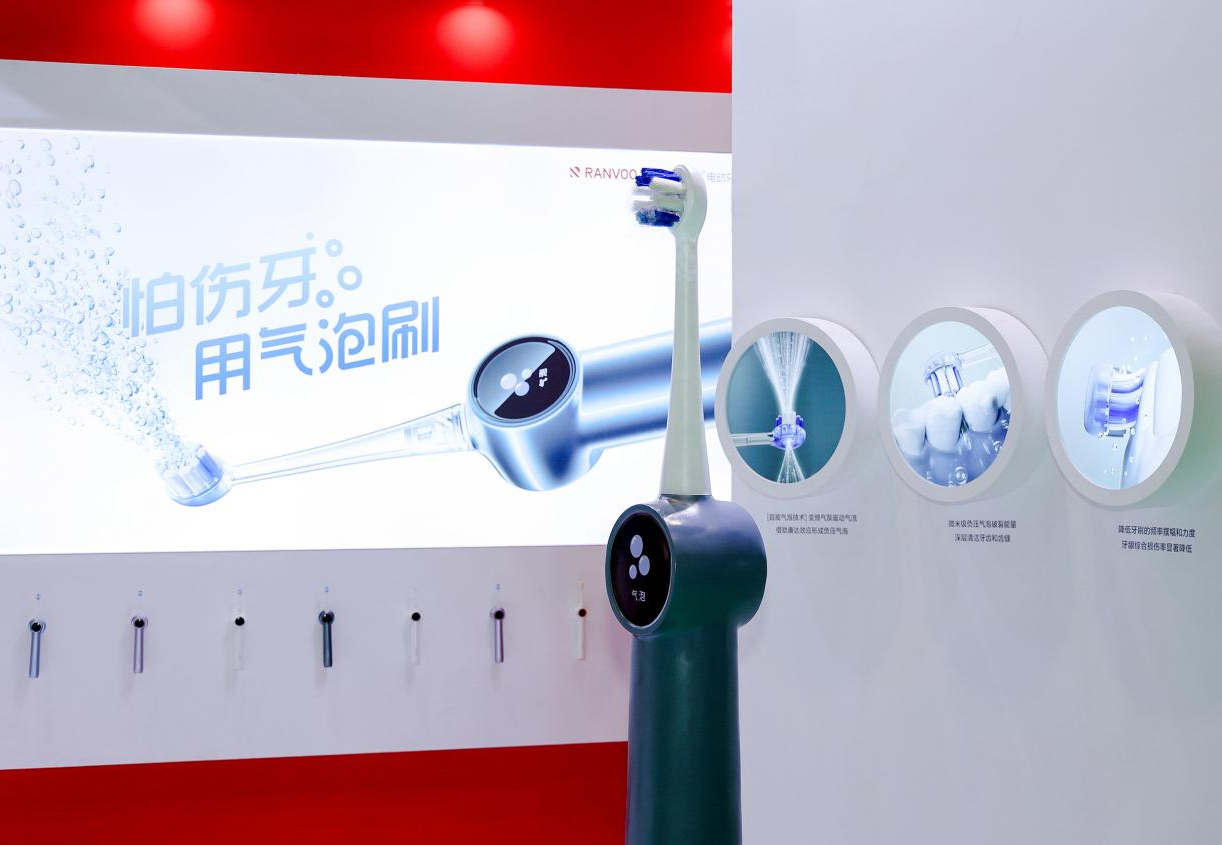 锐舞受邀参加深圳国际口腔展，气泡电动牙刷获瞩目